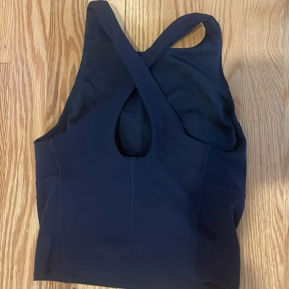 Lululemon blue sports bra tank top - Picture 2 of 10